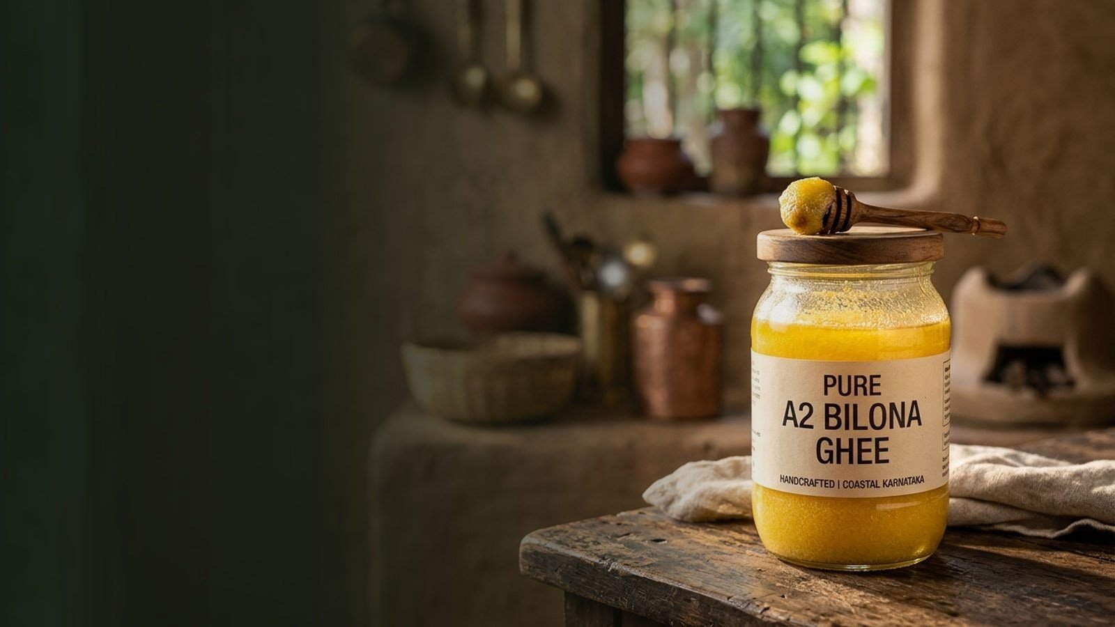 HAVIKAR Pure Gir Cow Ghee serving inspiration