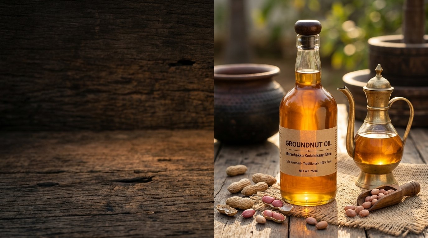 HAVIKAR Cold Pressed Pure Groundnut Oil serving inspiration