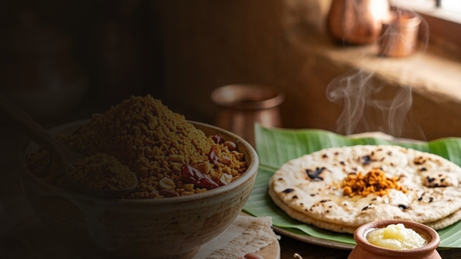 HAVIKAR Groundnut Chutney Powder (Without Garlic) serving inspiration