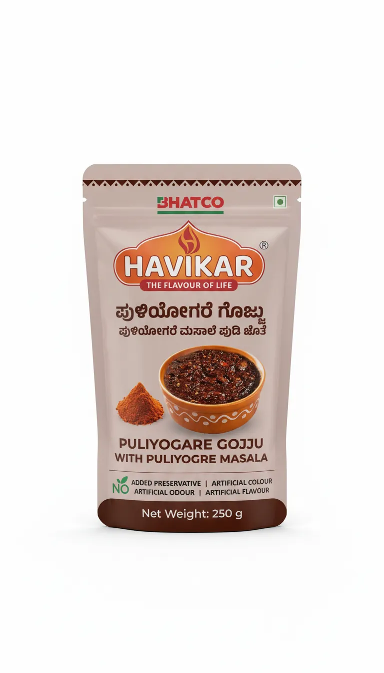 HAVIKAR Melukote Puliyogare Gojju